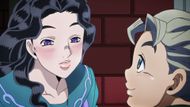 Yukako and Koichi as seen in anime (Image credits: David Production)
